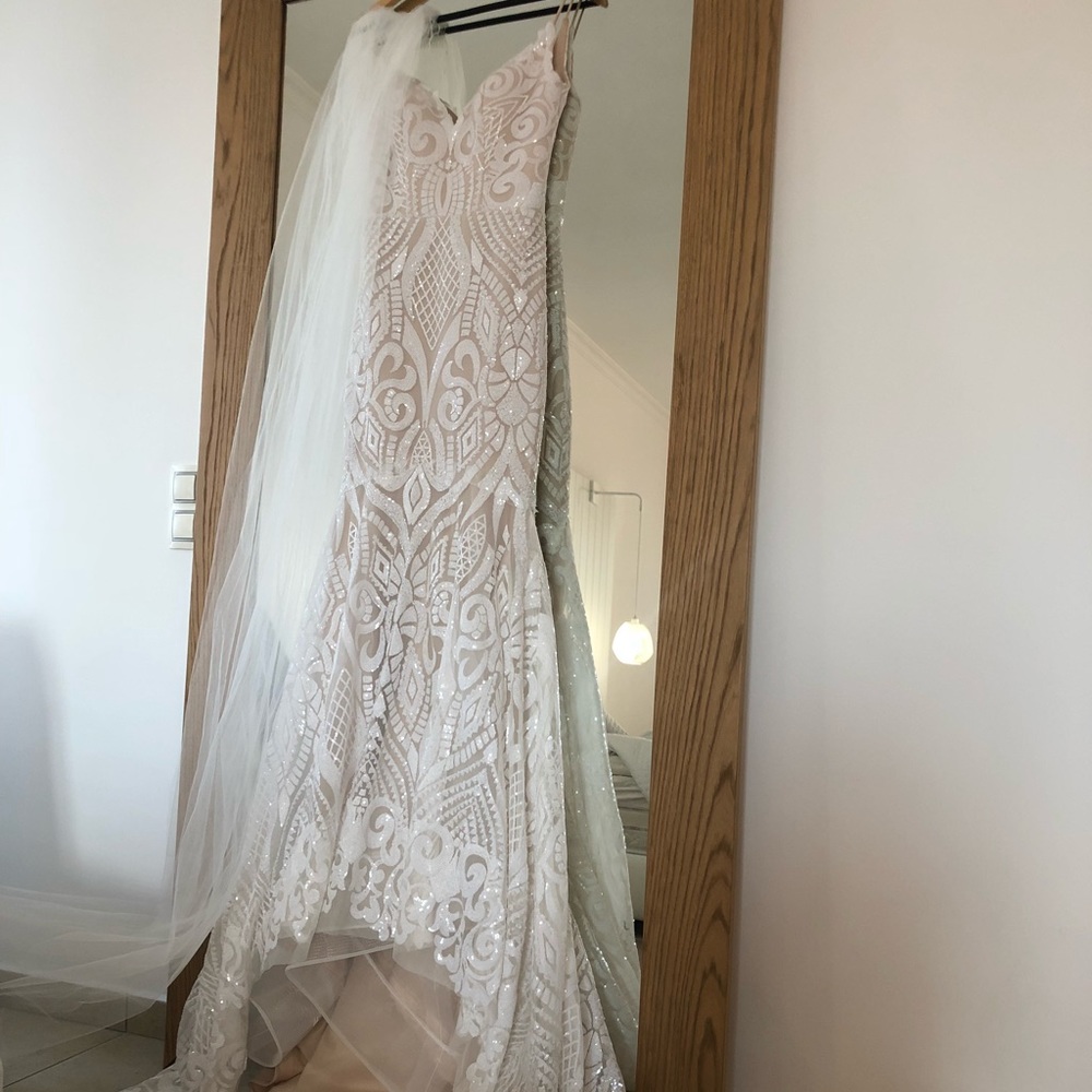 Hayley Paige West Gown wedding